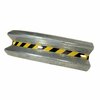 Vestil Guard Rail System - Curved Rail GR-H2R-CRV-BO-4-HDG